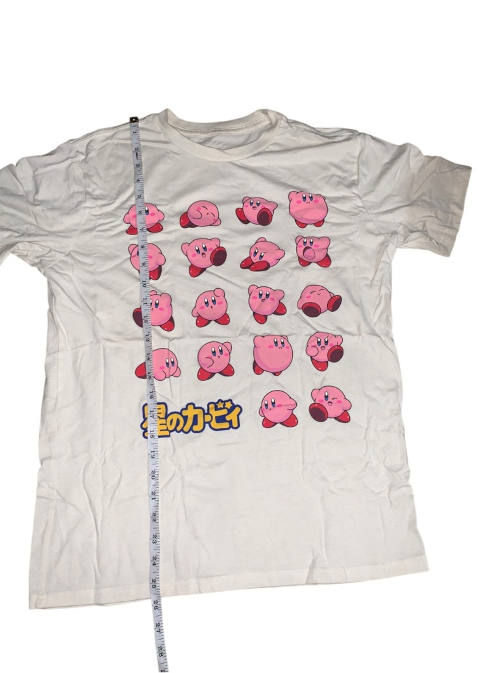 Women’s Small Kirby white tee shirt